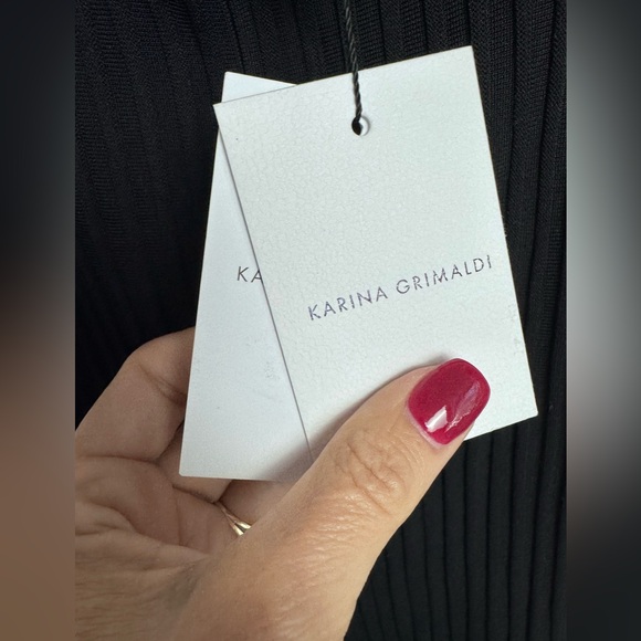 Karina Grimaldi SIDNEY KNIT JUMPSUIT NWT Small - Picture 9 of 9